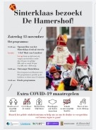 Sinterklaas bezoekt de Hamershof